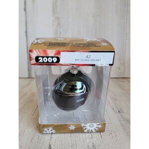 Trevco 88 glass helmet vintage Mountain Dew NASCAR ornament xmas